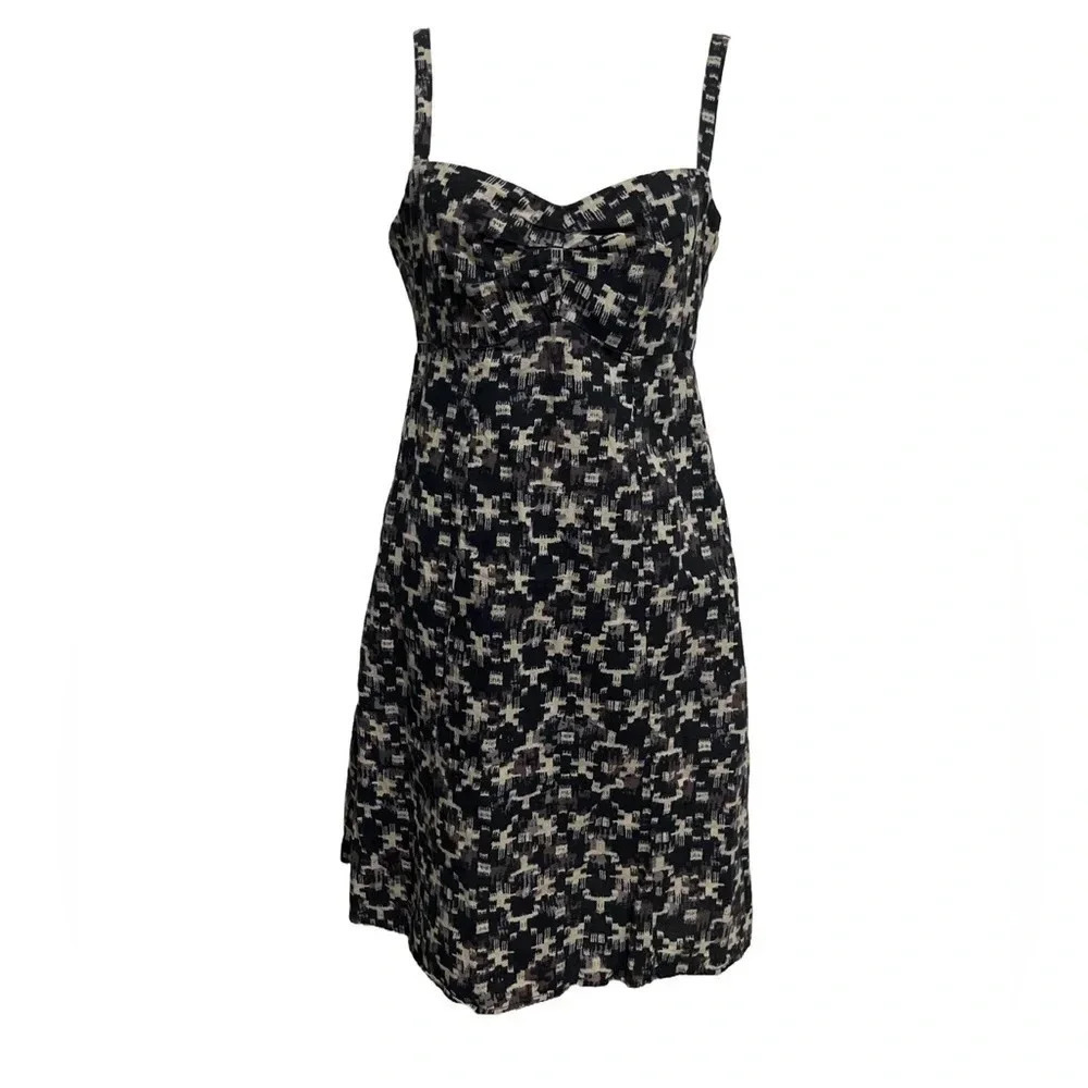 Patagonia Womens Tank Dress. Navy multi color size 10.